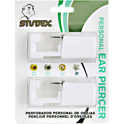 Studex Personal Ear Piercer With Stainless Bezel Regular Crystal
