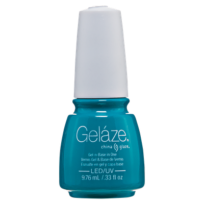 China Glaze Gelaze Turned Up Turquoise