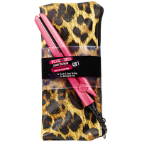 Plugged In Travel Flat Iron with Pouch