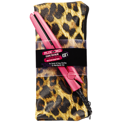 Plugged In Travel Flat Iron with Pouch