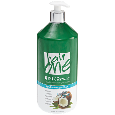 Hair One 6 in 1 Coconut Oil Cleansing Conditioner 33.8 fl oz