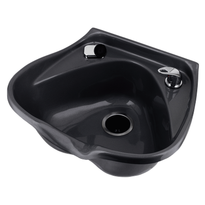 Marble Products #30 Fiberglass Shampoo Bowl Black