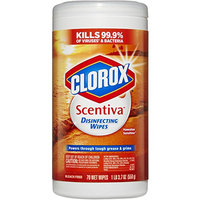 Colorox Sales CLO31632EA Clorox Scentiva Disinfecting Wipes - Hawaiian Sunshine