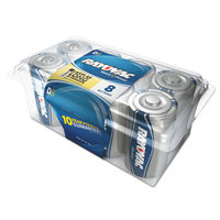 Rayovac 8-Pack D Alkaline Battery 813-8PPJ
