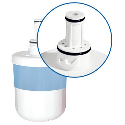 Hitachi Replacement Filter for Samsung DA29-00003B / WF289 / WSS-1 (6-Pack) Refrigerator Water Filter