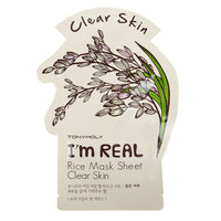 TONYMOLY I'm Real Rice Mask Sheet Clear Skin