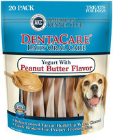 Cherrybrook AKC DentaCare Sticks - Peanut Butter and Yogurt Flavor 20 pack