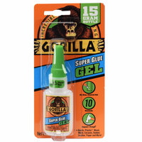 Super Glue, Gel, 0.53 oz (15 g)