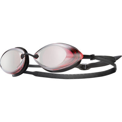 Tyr Tracer Racing Metallized Swim Goggles Red/Silver Metallized