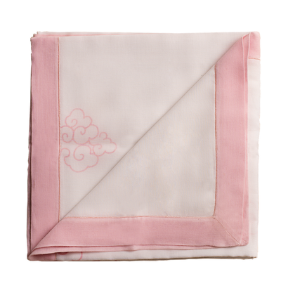 Jalu Cloud Cotton SwaddlePink Clouds