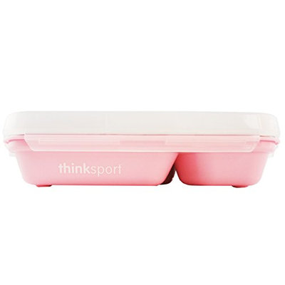 thinkbaby GO2 Container with Fork and Spoon (Pink)