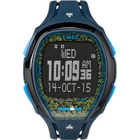 Timex Ironman Sleek 150 Unisex Watch - Blue/Lime Ironman Sleek 150 Unisex Watch