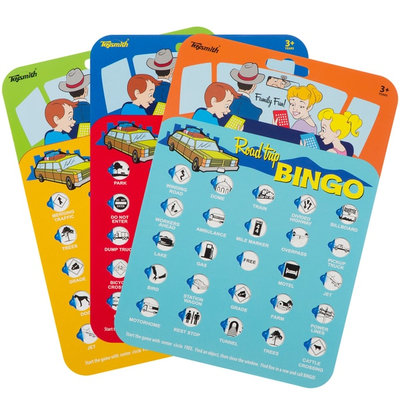 Toysmith 2 Packs ROAD TRIP BINGO