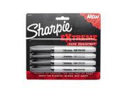 Sharpie 4-Pack Black Permanent Marker 1927436