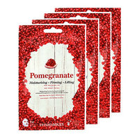 VITAMASQUES Pomegranate Moisturising; Firming and Lifting Face Mask Set