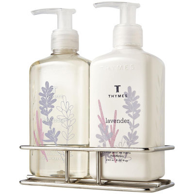 Thymes Sink Set with Caddy, Lavender