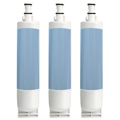 Electrolux Aqua Fresh Replacement Water Filter f/ Whirlpool 7GD25DFXFW02 / 7GD25SFXHS00 Refrigerator Models-3pk
