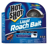 HOT SHOT HG-95789 Roach Bait,0.45 fl. oz, Liquid, PK6