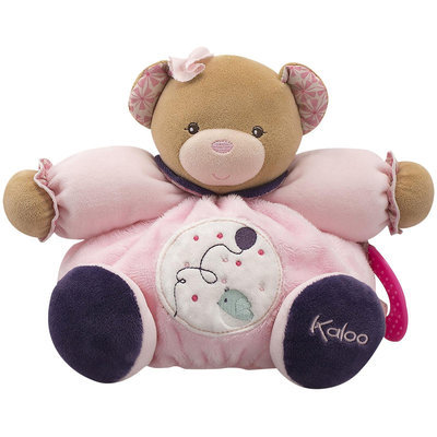 Kaloo Petite Rose Bear, Medium, Balloon with Teeting Ring