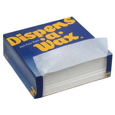 Dixie Waxed Paper Dispens-A-Wax Patty Paper