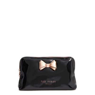 Ted Baker London Large Cosmetics Case, Size One Size - Jet