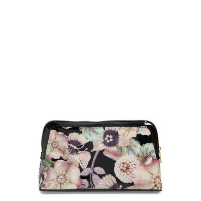 Ted Baker Jooplin Gem Gardens Wash Bag, Black/Multi