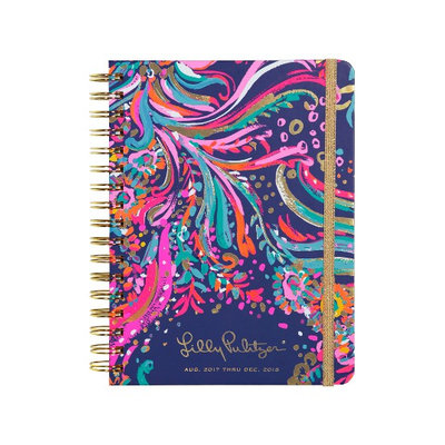 Lilly Pulitzer Large 17-Month Agenda - Blue