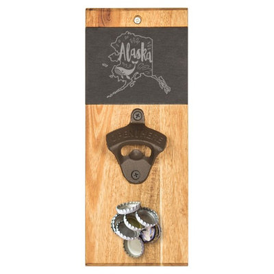 Cathys Concepts Cathy's Concepts My State Wall Bottle Opener, Size One Size - Brown