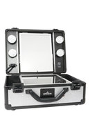 Impressions Vanity Co. Slaycase(TM) Vanity Travel Case, Size One Size - Sparkling Silver