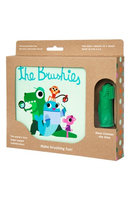 The Brushies Finger Puppet Toothbrush + Story Book - Chomps
