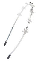 Cara Crystal Star Headband, Size One Size - Metallic