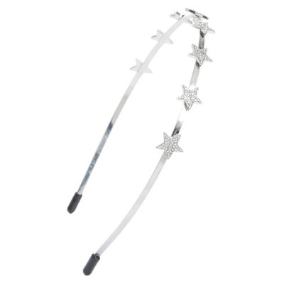 Cara Crystal Star Headband, Size One Size - Metallic