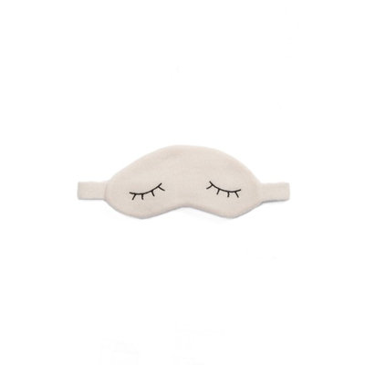 Morgan Lane Sleepy Lids Cashmere Eye Mask, Size One Size - Vanilla