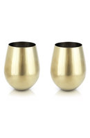 Viski Belmont Stemless 18 Oz. Wine Glasses