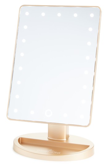 Impressions Vanity Co. Touch 2.0 Dimmable Led Vanity Mirror, Size One Size - Matte Champagne Gold