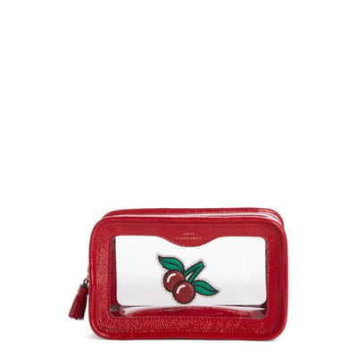 Anya Hindmarch Rainy Day Cosmetic Case, Size One Size - Red