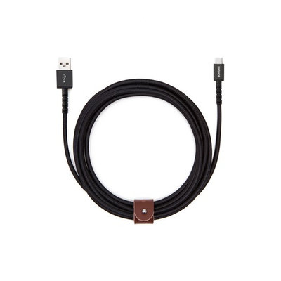 Bondir 10-Foot USB-C To USB Charging Cable, Size One Size - Black