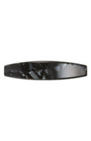 France Luxe Oblong Barrette, Size One Size - Black