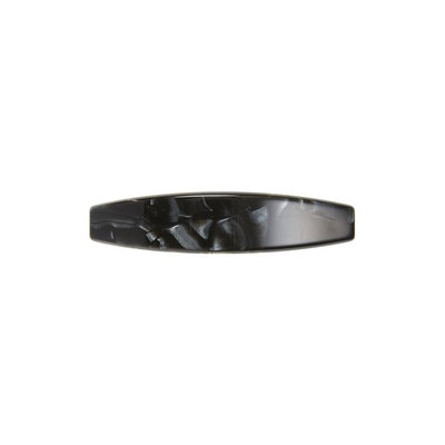 France Luxe Oblong Barrette, Size One Size - Black
