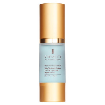 Strialite The Stretchmark Solution(TM) Daily Treatment System Am/pm Hyaluronic Peptide Serum, Size 1 oz
