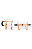 Bodum Chambord Copper Collection Sugar and Creamer Set