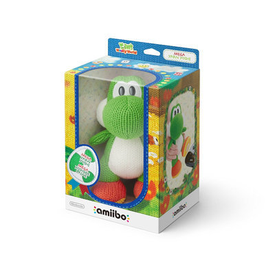 amiibo - Mega-Woll-Yoshi - Grün Wii U / 3DS / 2DS