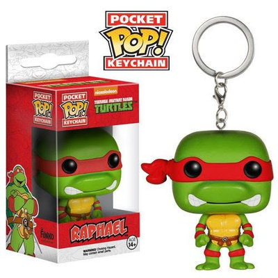 Funko TMNT Raphael Pocket Pop! Key Chain Vinyl Figure