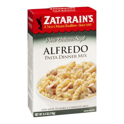 Zatarain's Alfredo Pasta Dinner Mix, 6.3 OZ (Pack of 2)