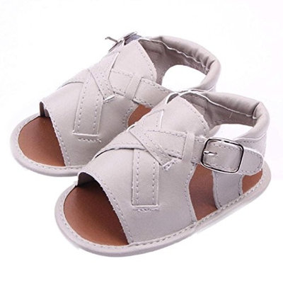 Kolylong Baby Boys Sandals Toddler Scrub First Walkers Kid Shoes