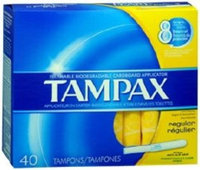 Tampon Tampax Reg Flush 40Ea/Bx