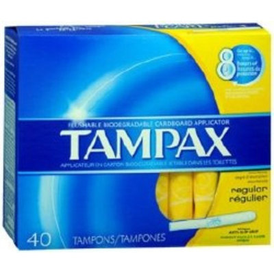 Tampon Tampax Reg Flush 40Ea/Bx