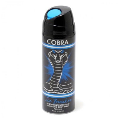 Jeanne Arthes 20029222 Cobra Ice Breaker Energizing Body Spray