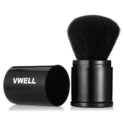 Retractable Kabuki Brush Makeup Brush for Foundation Powder Blush Cosmetic Tool by Vwell