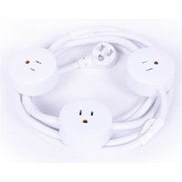Quirky Power Pod Power Extension Cord in White